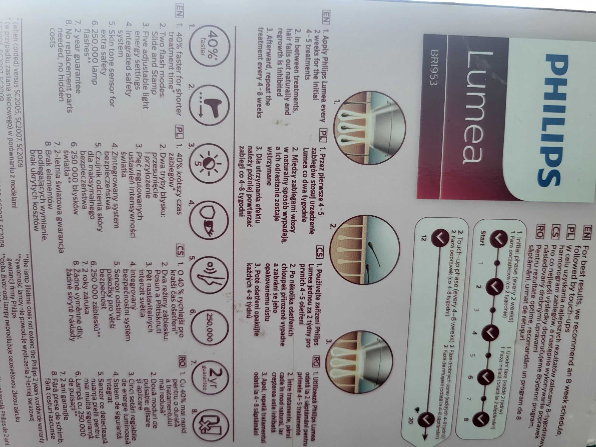 Depilator Philips Lumea Prestige BRI953/00