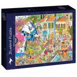 Puzzle 1000 elementów. Port pełen niespodzianek. Bluebird