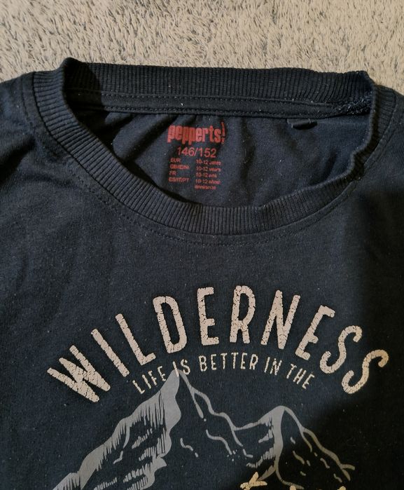 Piżama chłopięca rozm.146/152 bawełna flanela