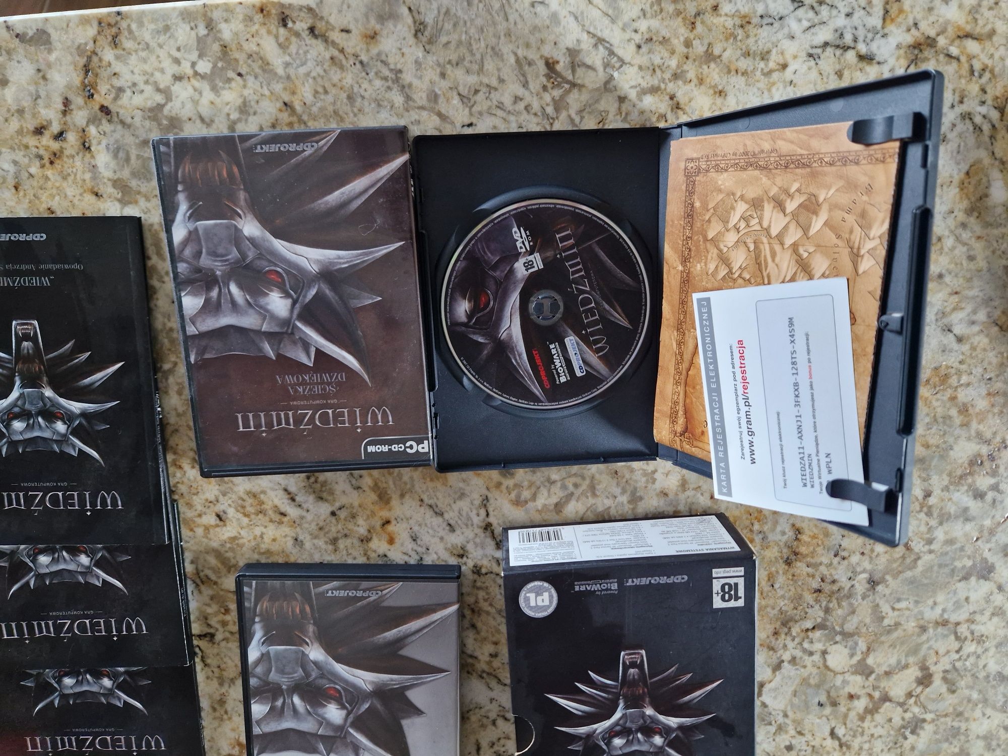 Gra  Wiedźmin PC DVD