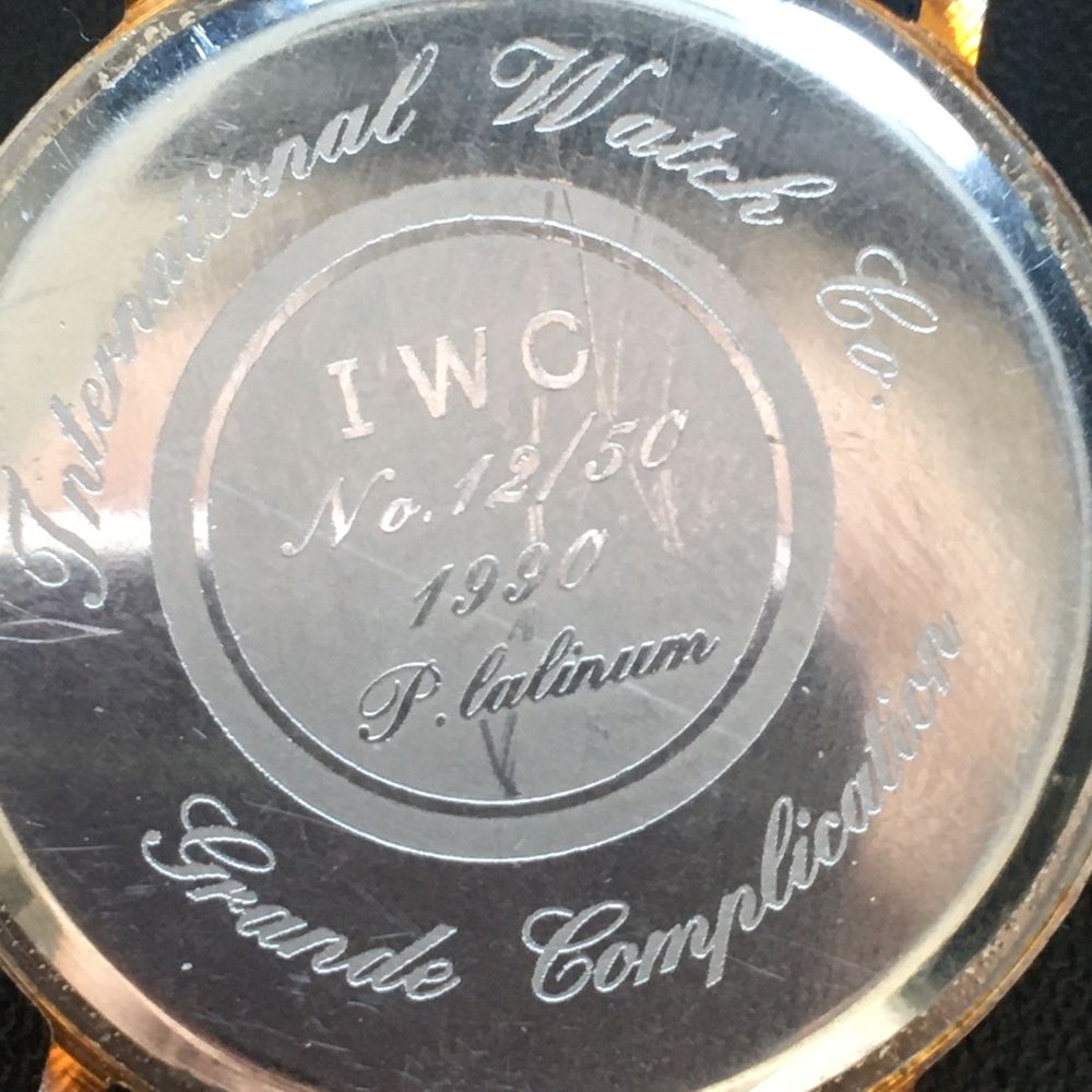 IWC Schaffhausen quartz swiss