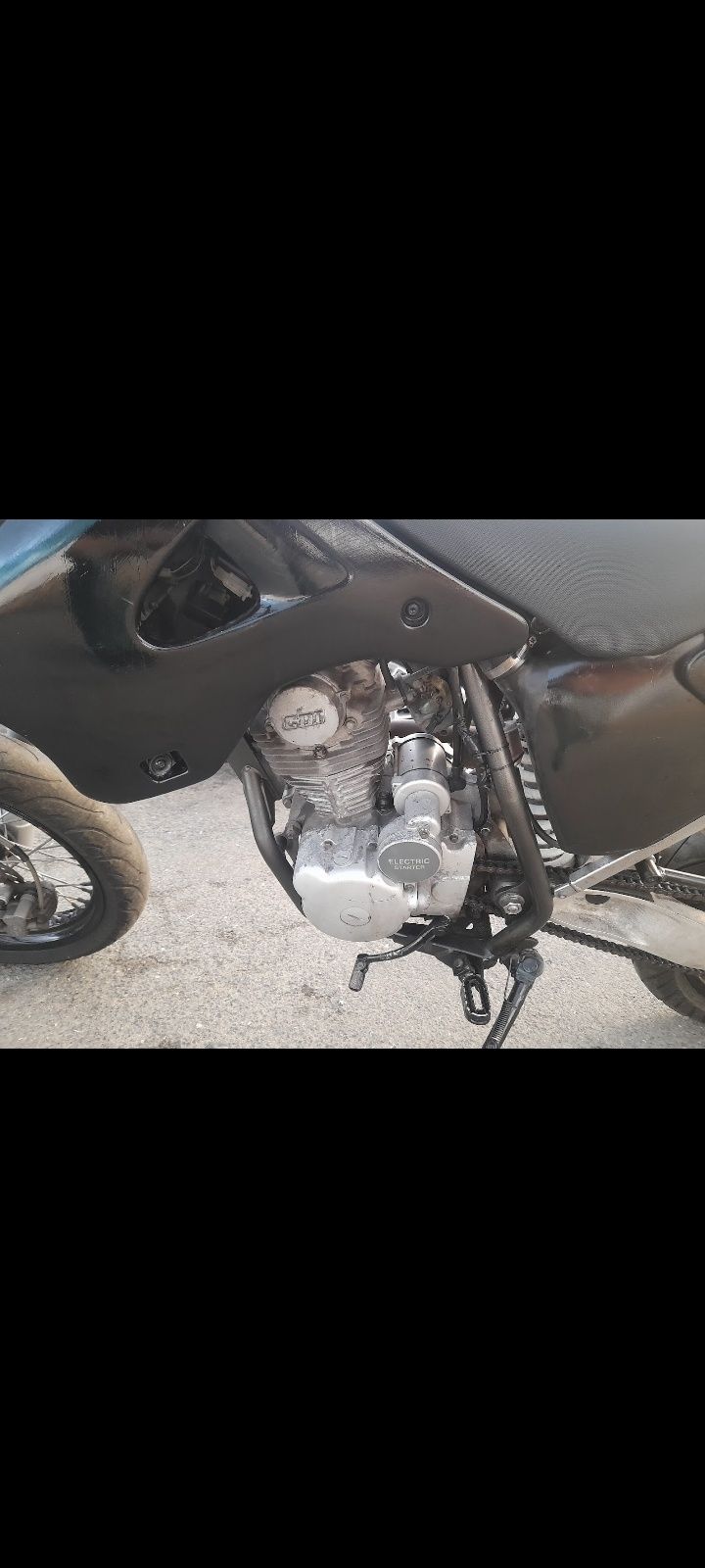 Ajp 125cc supermotar  troco