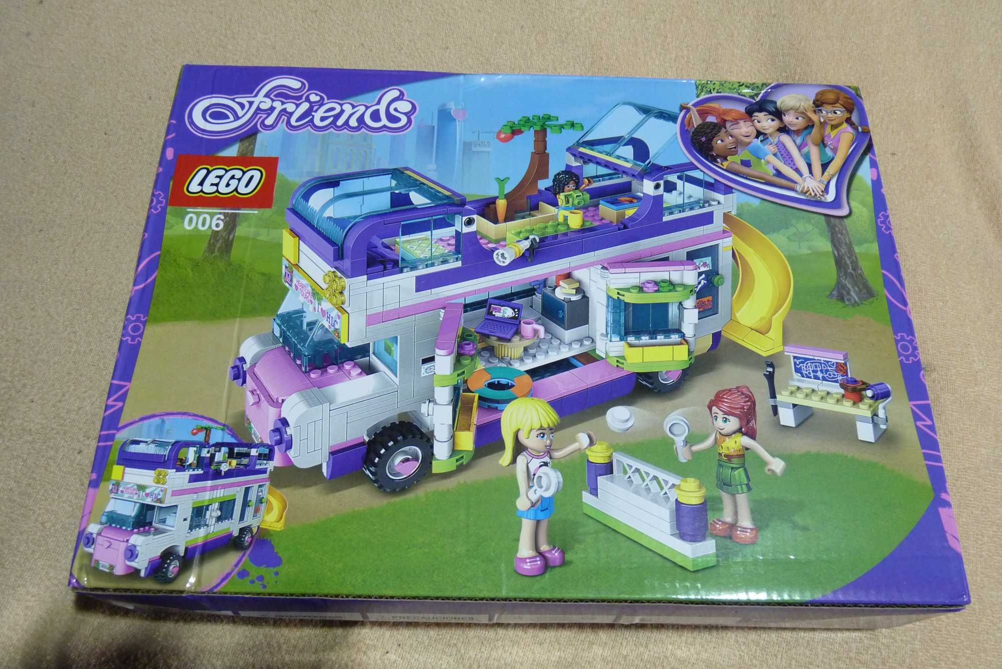 LEGO Friends Zestaw Autobus przyjaźni 41395 zamiennik dobrej jakości