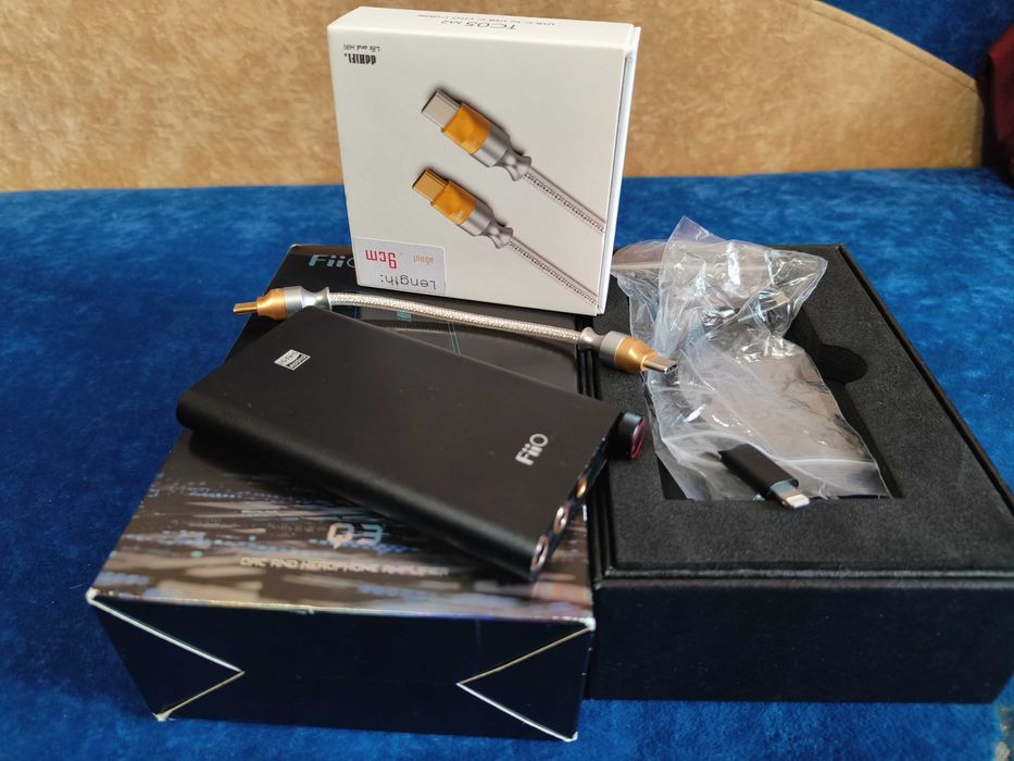 USB ЦАП Fiio Q3 + ddhifi TC05 M2