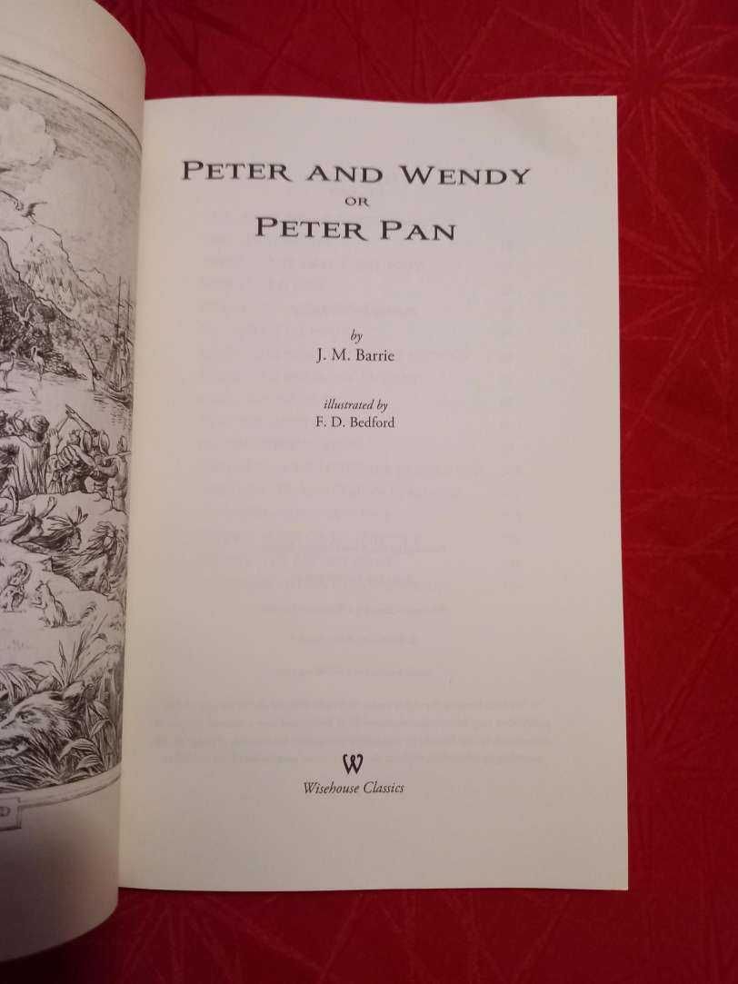 "Peter and Wendy or Peter Pan", James Matthew Barrie