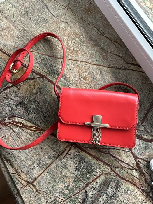 Сумочка шкіряна від Asos