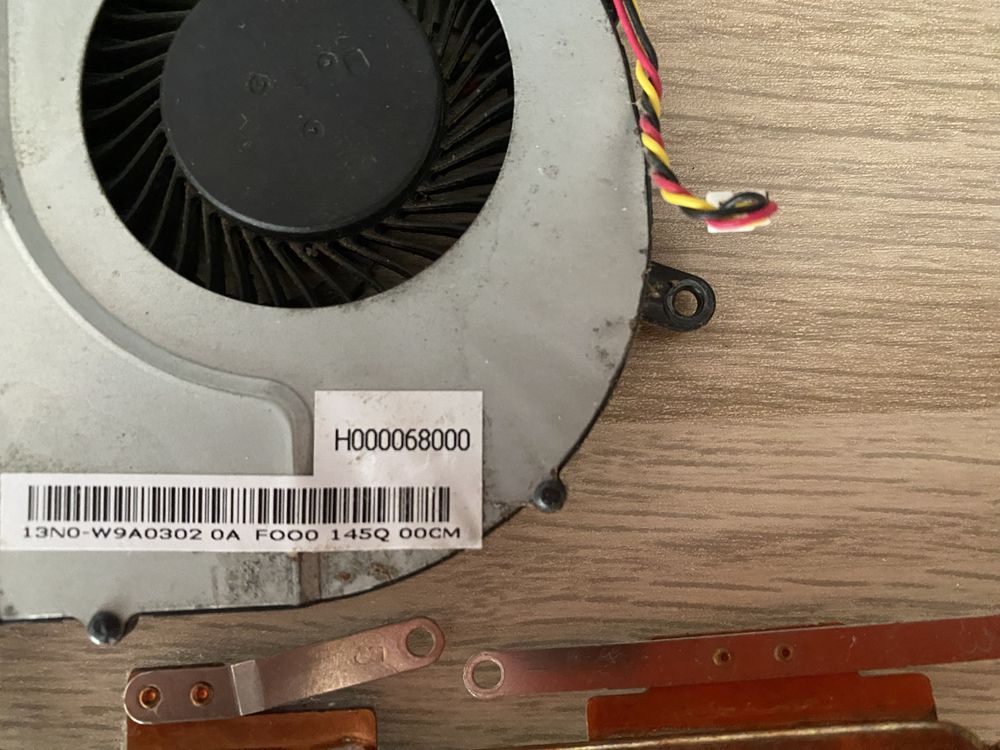 Ventoinha + Dissipador para Toshiba Satellite P50-B