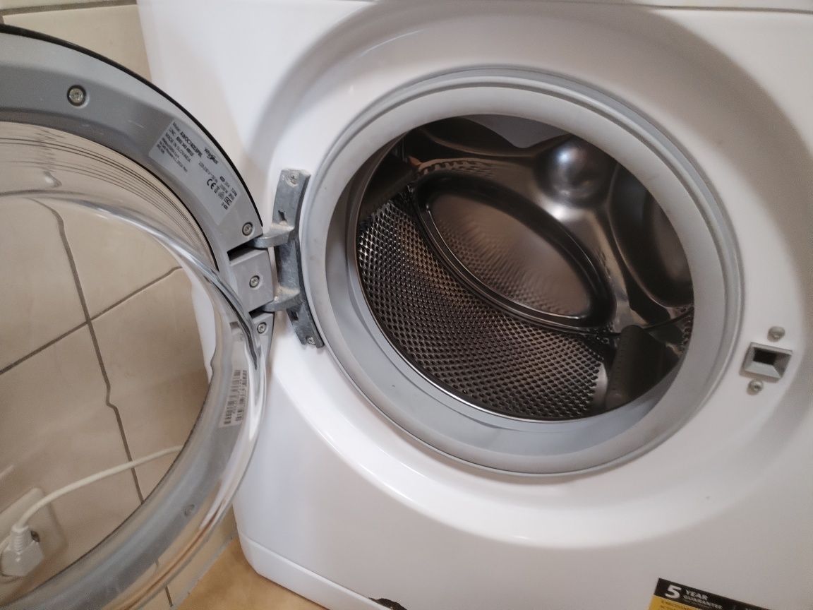 Pilne. Pralka Whirlpool 7kg wsadu, biała, A+++