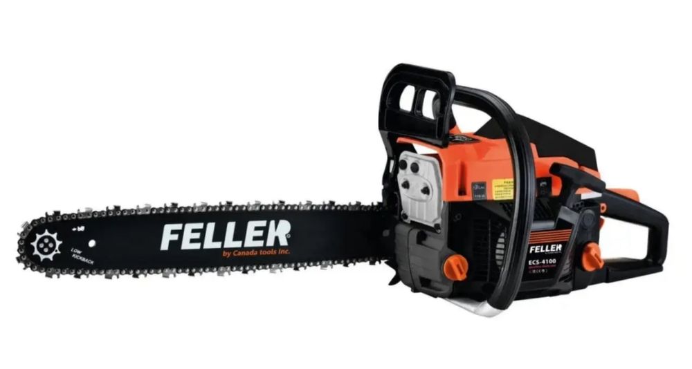 Бензопила Feller ESC-4100 (2 шини, 2 ланцюги)