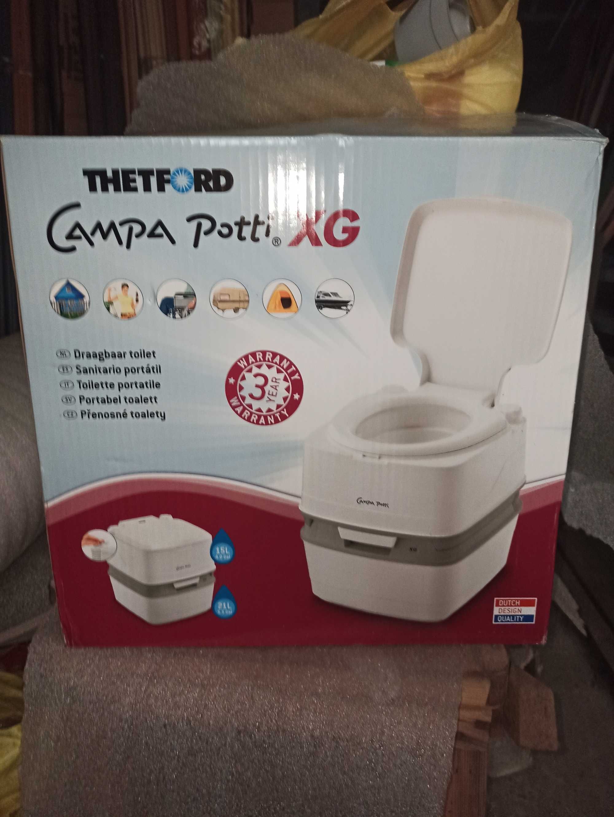 Биотуалет Thetford Campa Potti XG+рідина