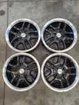 Felgi aluminiowe r 16 komplet czarne rant 4 x 100