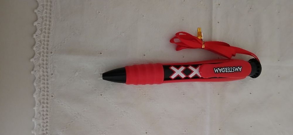 Esferográfica Lembrança de Amesterdam, nova