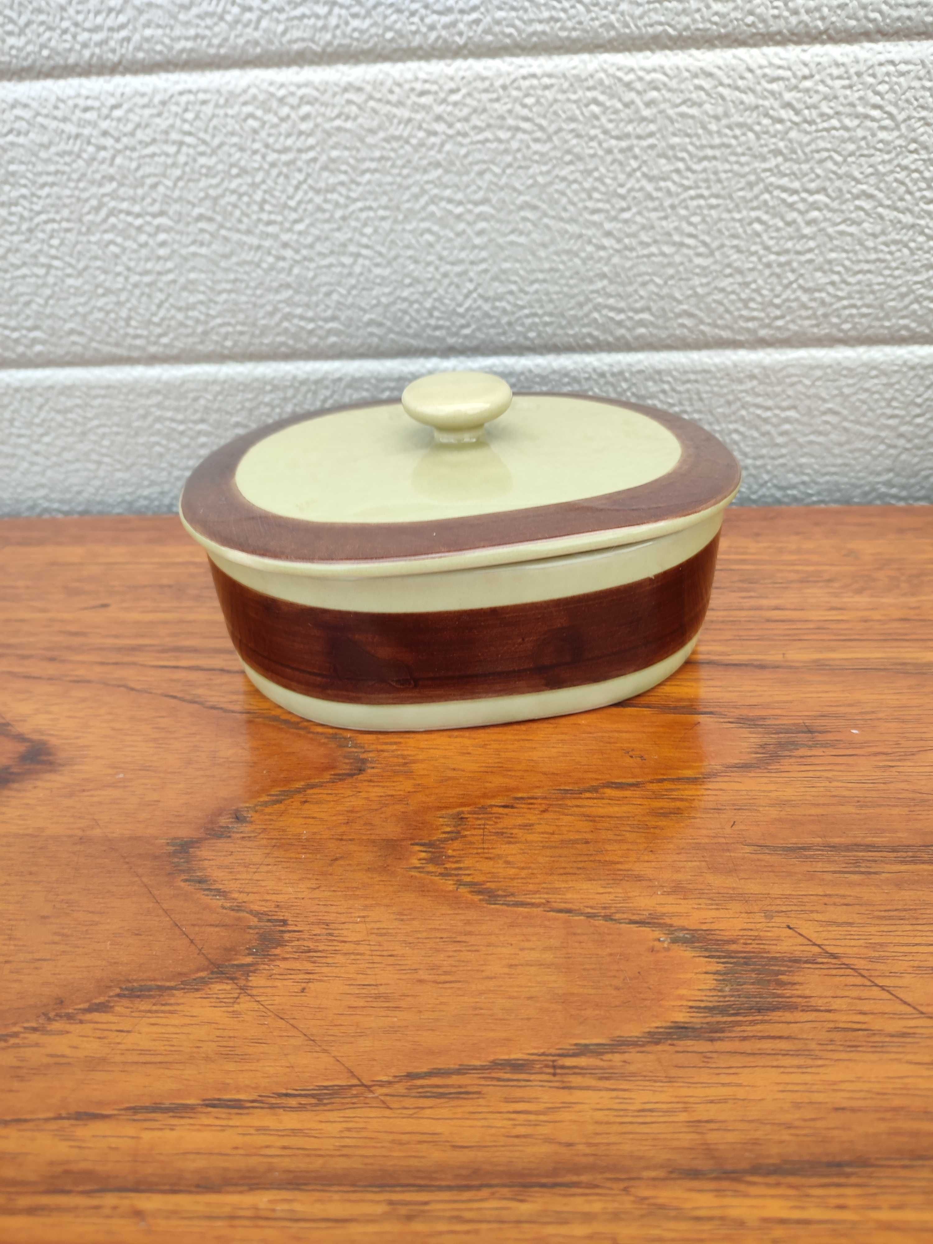 Porcelanowa Maselnica  Melitta - Ceracron - vintage - design - R