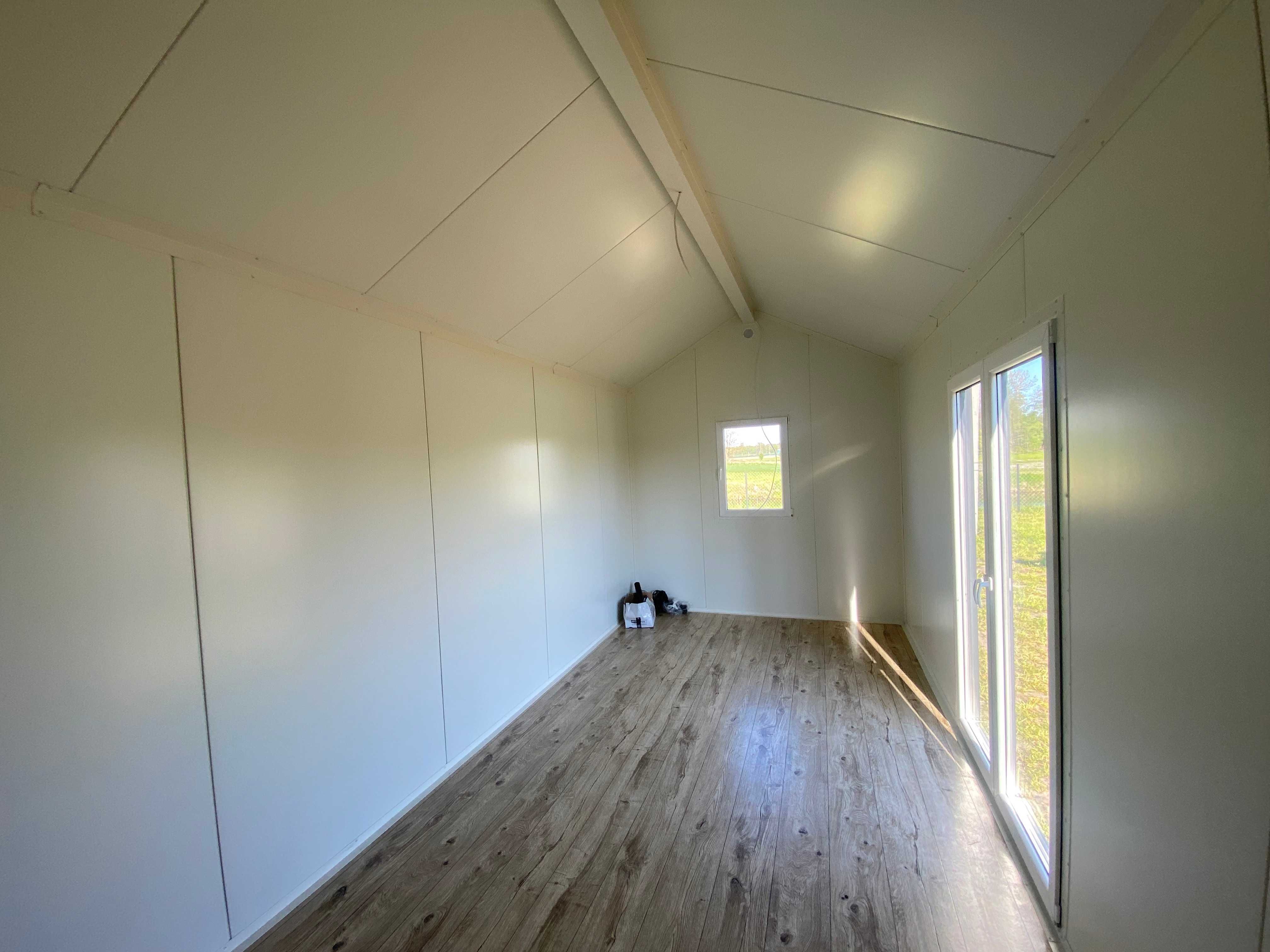 Domek letniskowy/całoroczny 10x3,5 (35m2) - wyposażony