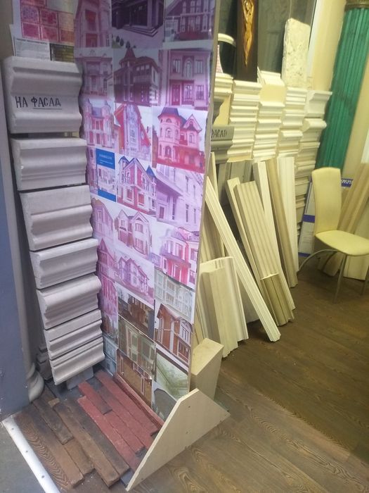 Фасадна Австріська плитка,Декор :-карнізи , наплічники і ТД тд