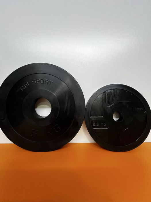 Млинці 50мм 27-25мм для штанги в резині блины