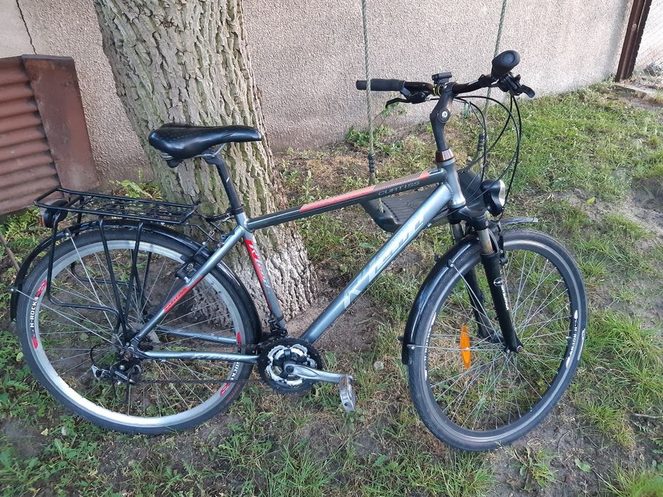 Rower rama aluminium sprawny