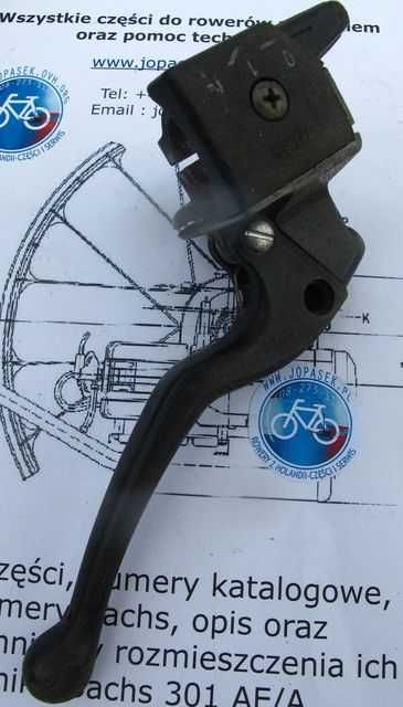 Manetka - rączka - przełącznik do roweru z silnikiem sachs 301 Sparta