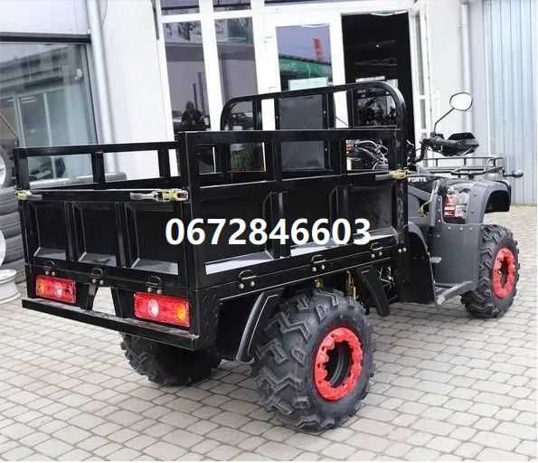Квадроцикл грузовой Forte ATV 250 BS-T черный доставка під двір Форте