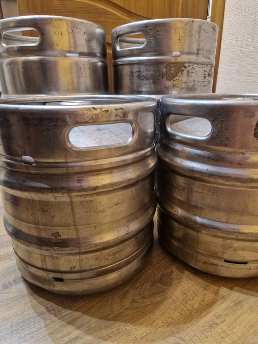 Кеги, бочки пивні, флеш, усічений