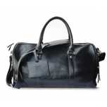 Torba weekendowa skórzana czarna Miler Menswear paragon/ faktura VAT