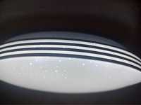 Светодиодный Люстра Светильник LED 24w Потолочный Серебро 4 пол.