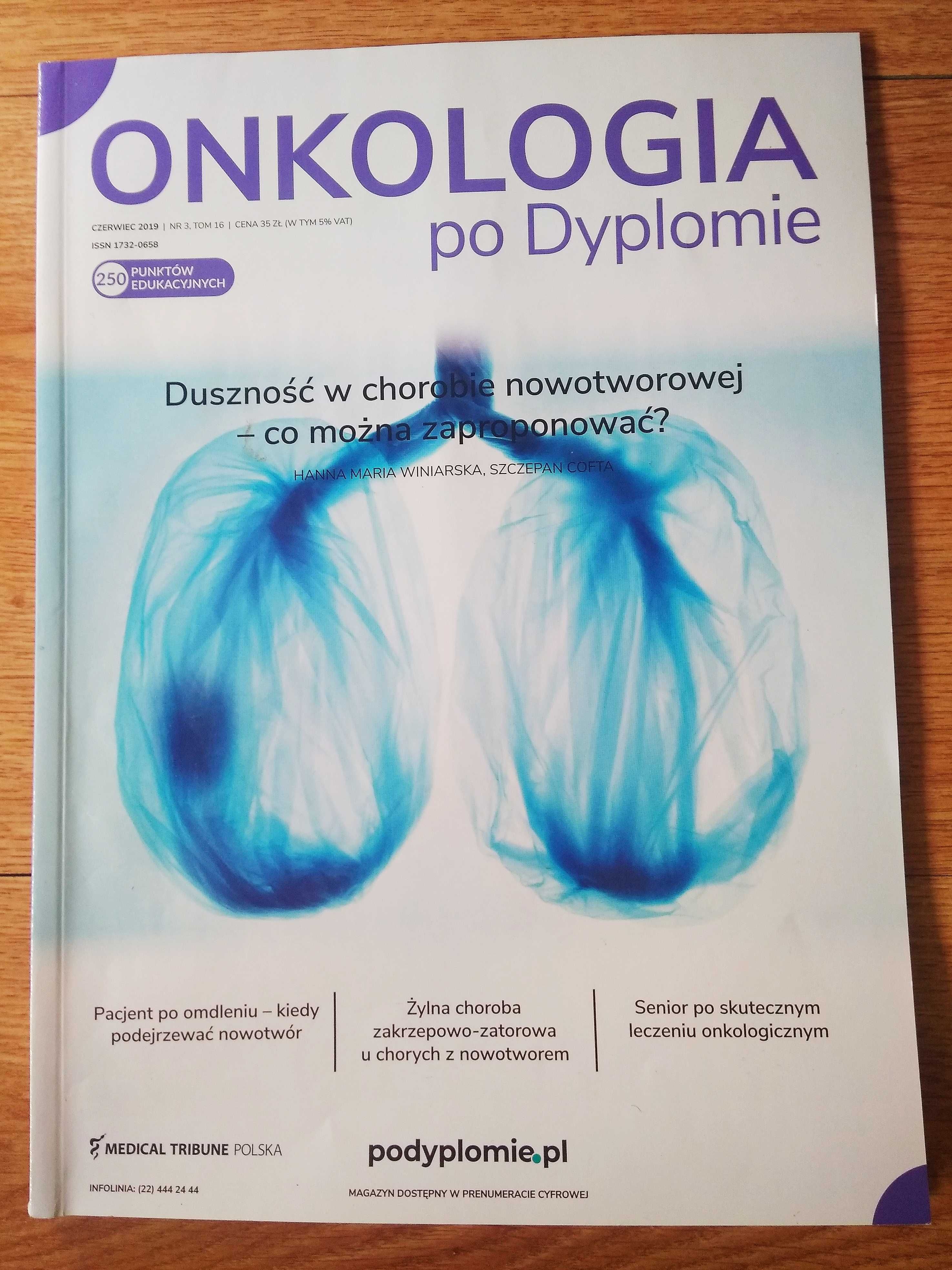 Onkologia po dyplomie nr 3 czerwiec 2019 magazyn Medical Tribune