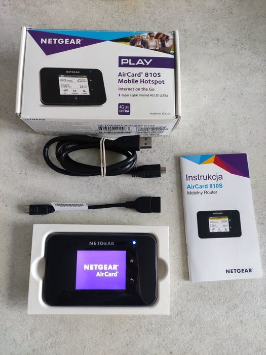 Netgear aircard 810s router mobilny LTE 4g  ultra