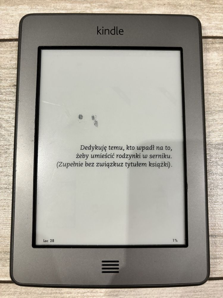 Czytnik Kindle Touch