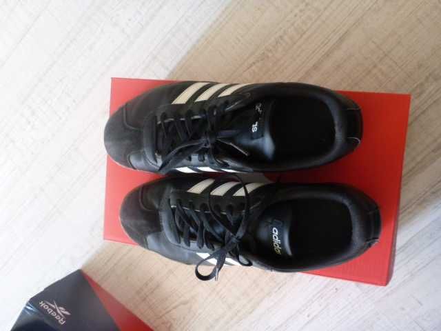 Sprzedam buty męskie adidas, rozmiar 41,1/3,czarne