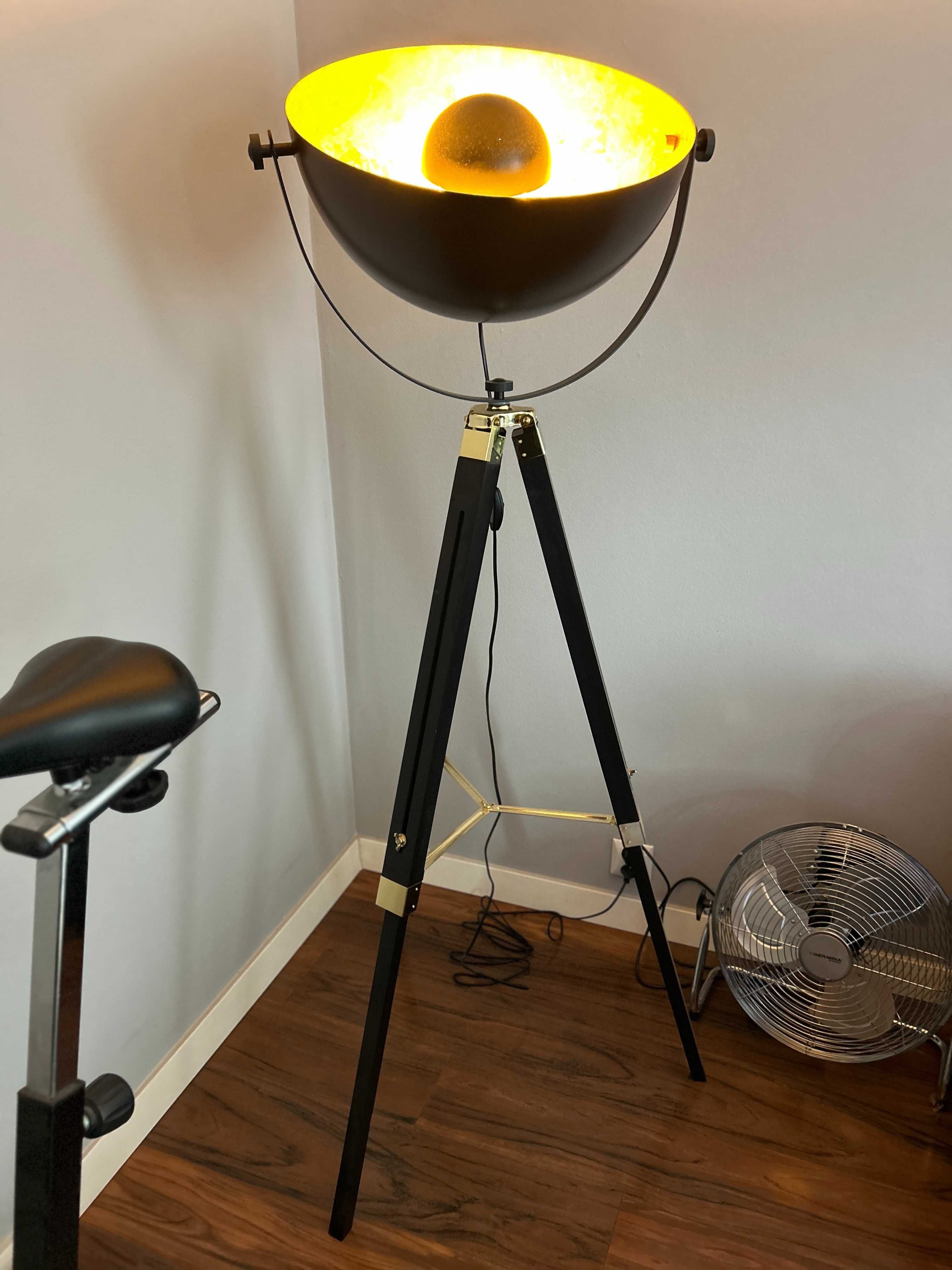 Lampa podłogowa stojąca na trójnogu duża okazja!Loft, design!