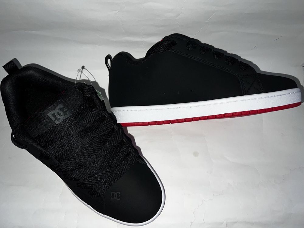 Кросівки DC shoes 42/27 Court Graffik кроссовки blackred