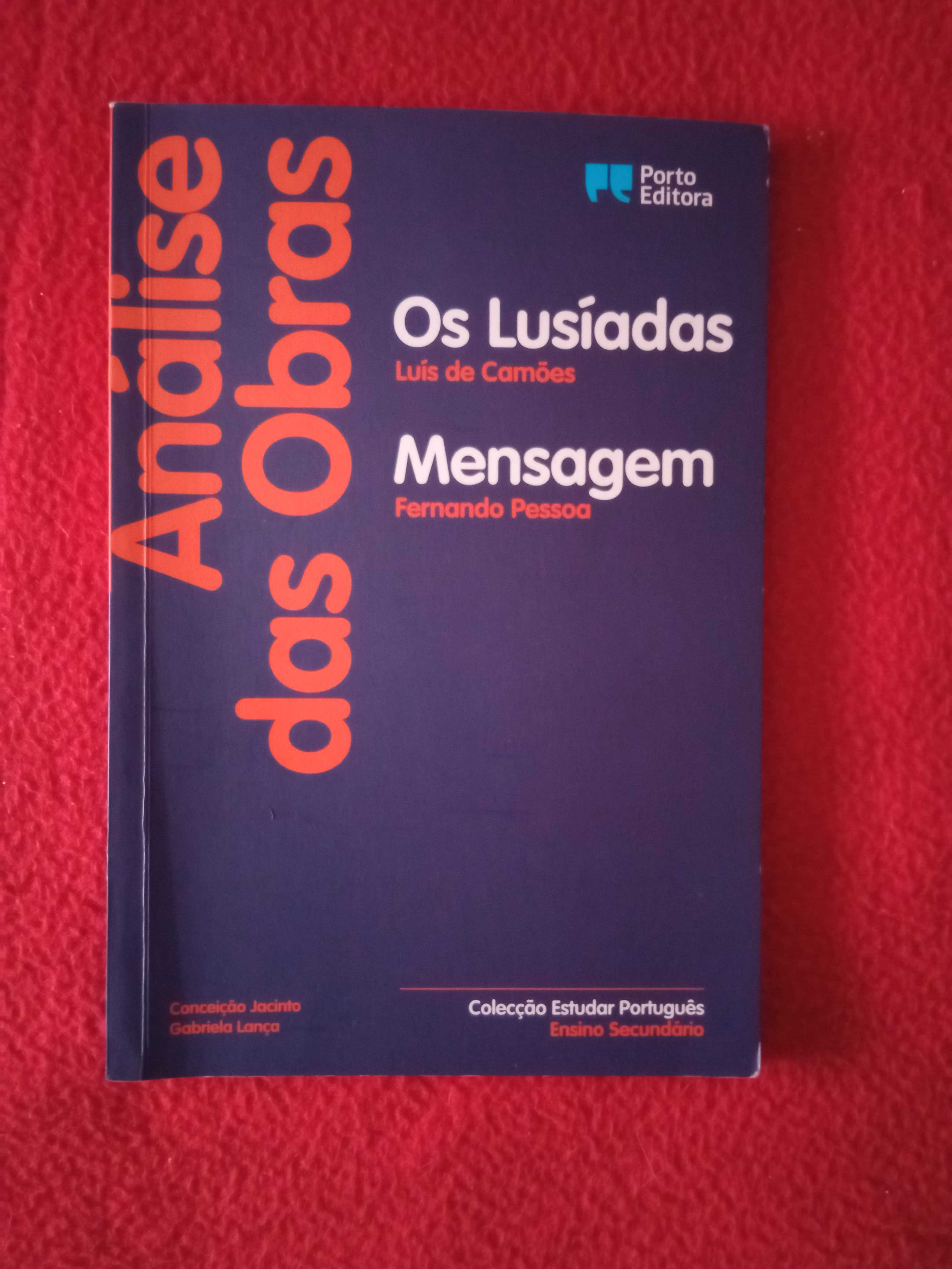 Livro- resumo "Os Lusíadas" e "Mensagem"