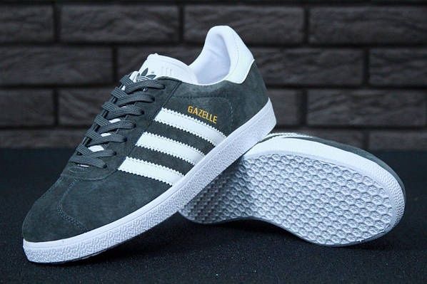 Чоловічі Кросівки Adidas Gazelle Gray White