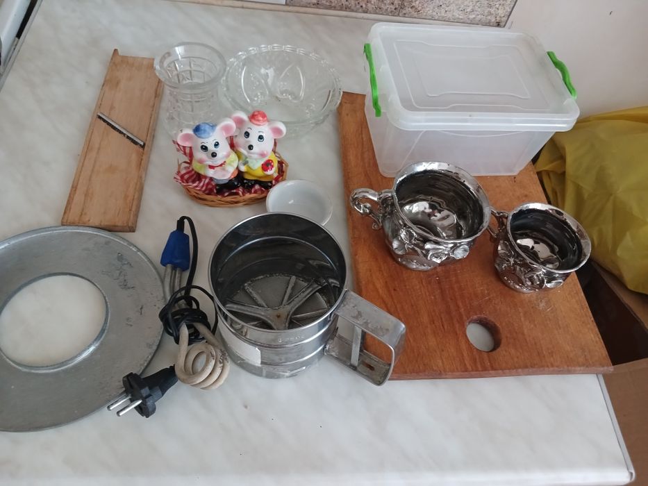 Сито, кипятильник, дошка, для стерилізації банок. За все 100 грн