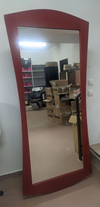 Cadeira de lavagem, 3 espelhos.