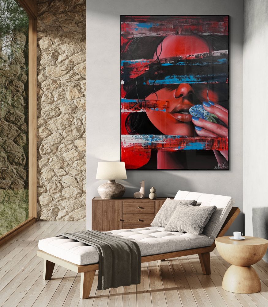 Pintura original artista Paulo Brito