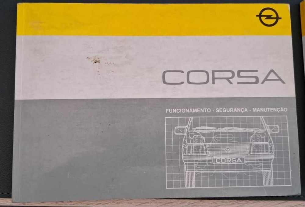 Manual de utilizador Opel Corsa e Opel Kadett