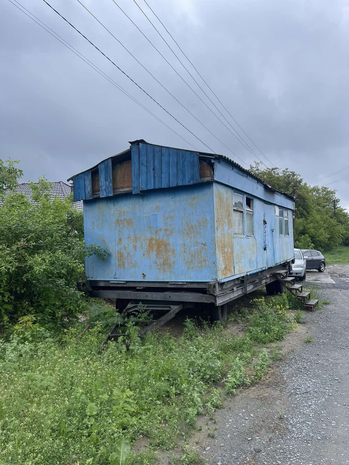 Вагончик будівельний.