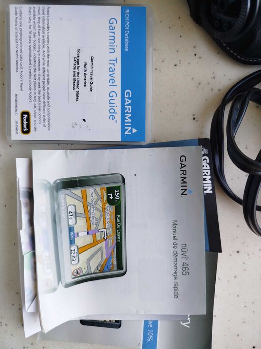 GPS-навігатор Garmin Nuvi 265W/465/1490