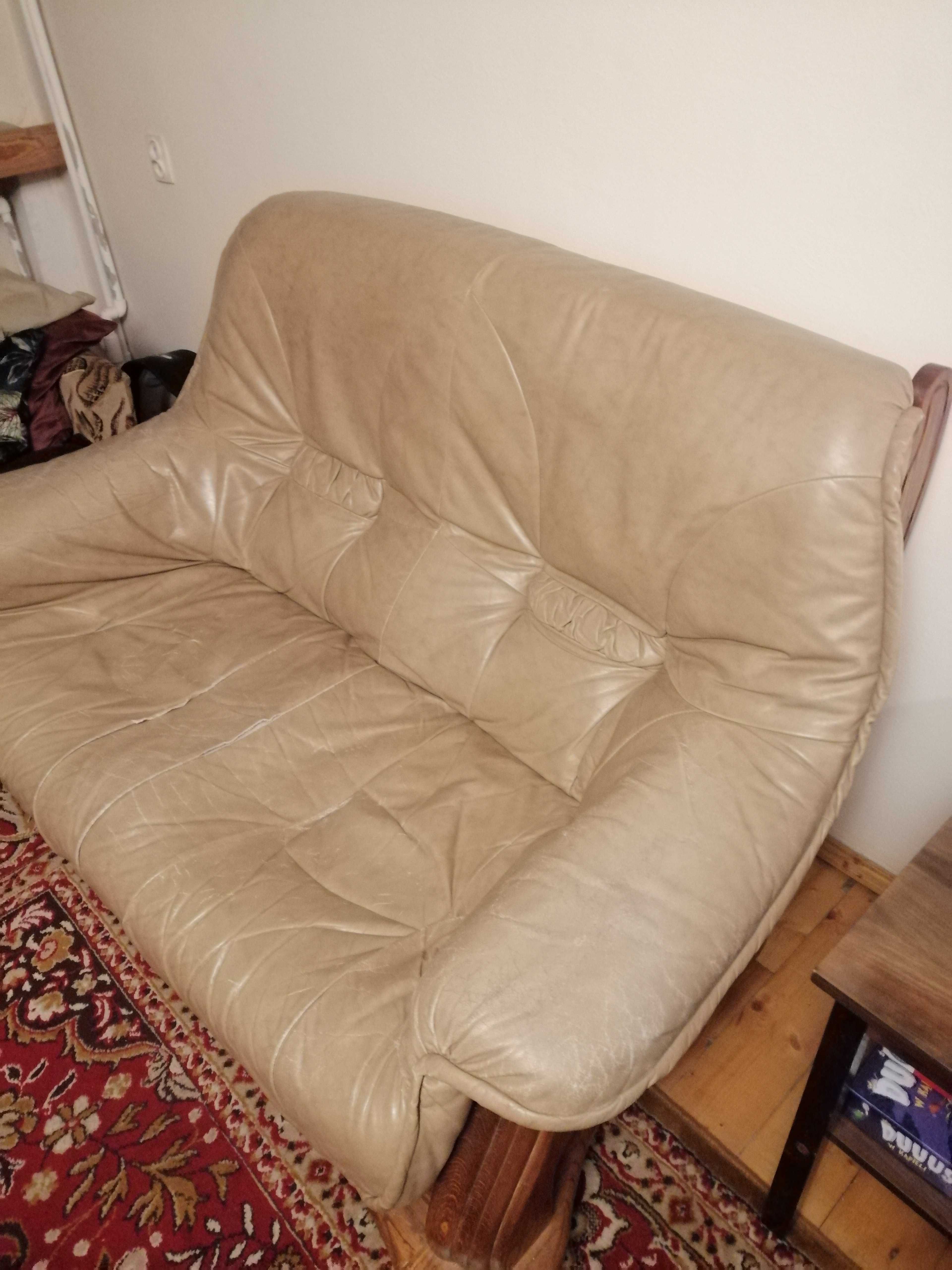 Sofa kanapa skórzana