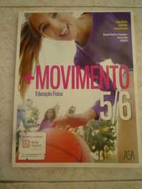 Manual de Educação Física 5º / 6º Ano+ Movimento Editora Asa- Novo