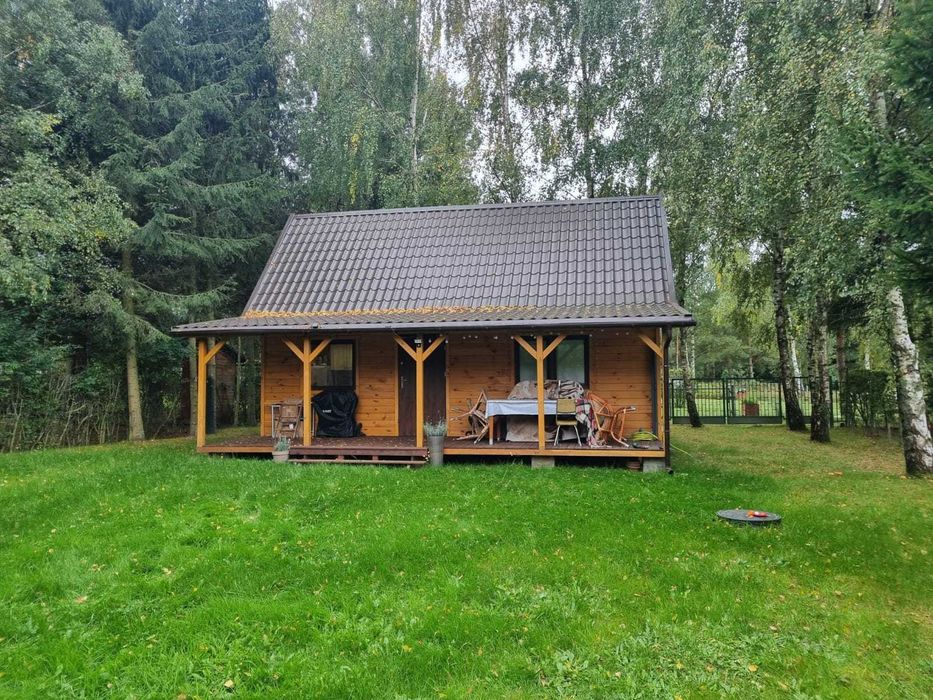 Działka nad jeziorem w Sambrodzie