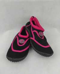 NOWE Damskie czarno różowe buty do chodzenia w wodzie rozmiar 35