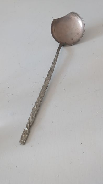 Łyżka chochla mini antyk