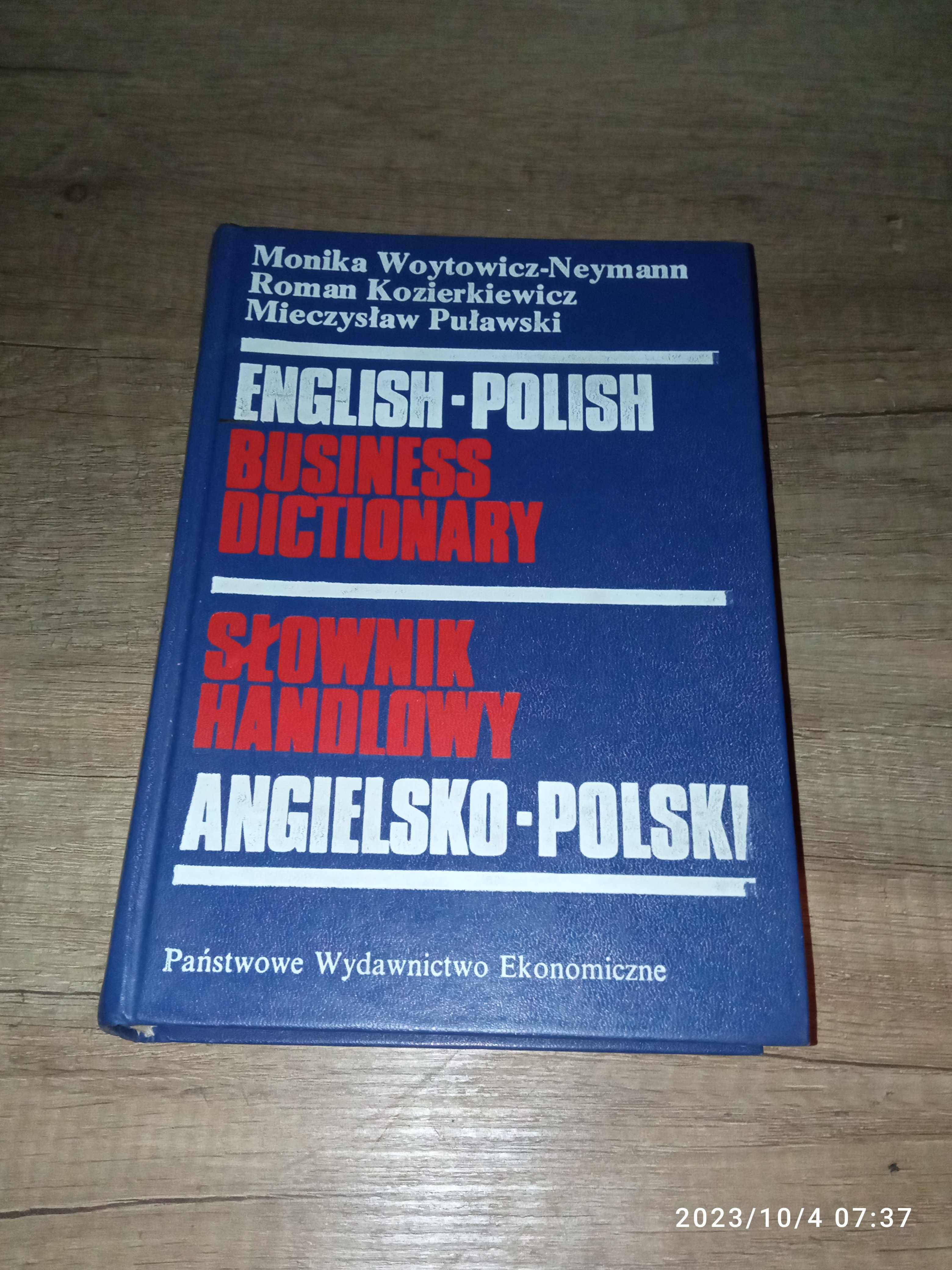English-Polish Business Dictionary PWE 1991