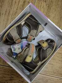 Детские ортопедические кожаные сандалии 19 размер