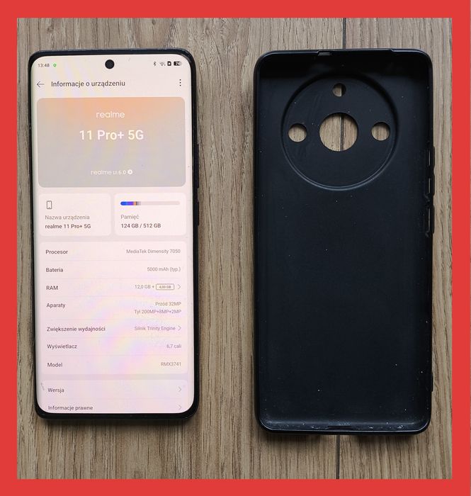 REALME 11 Pro + plus 16+512 GB Idealny jak Samsung iPhone Poco Redmi
