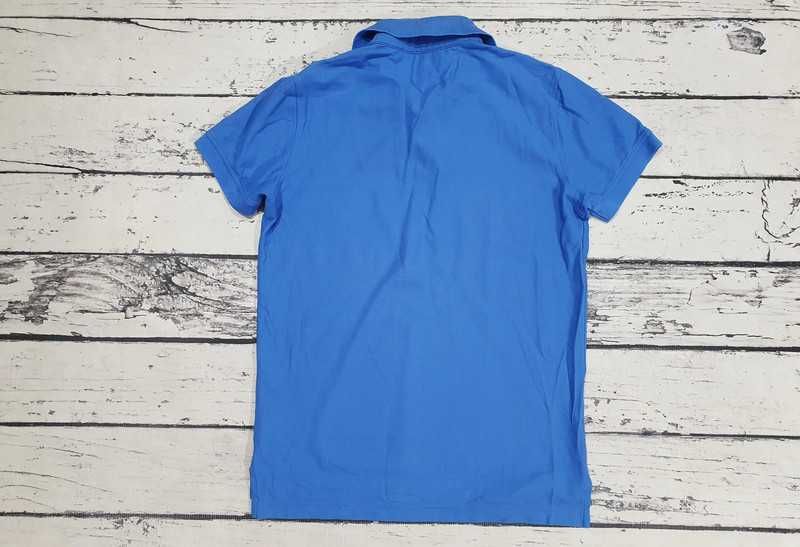 Tommy Hilfiger * regular fit * koszulka polo * niebieska * męska * S