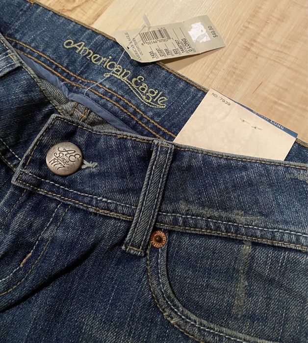 NOWE Jeansy American Eagle spodnie dzwony biodrówi 28 / 32